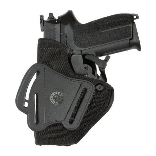 Holster gaucher Cordura® ST2 noir pour GLOCK 17/22/31/37