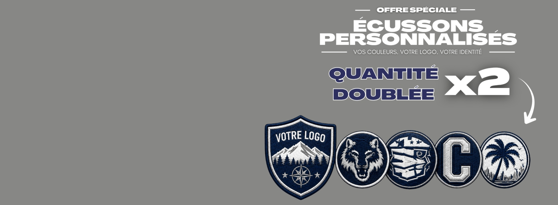 Notre offre écussons