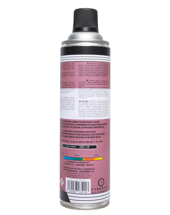 Airsoft Bouteille de gaz sec light 110 PSI