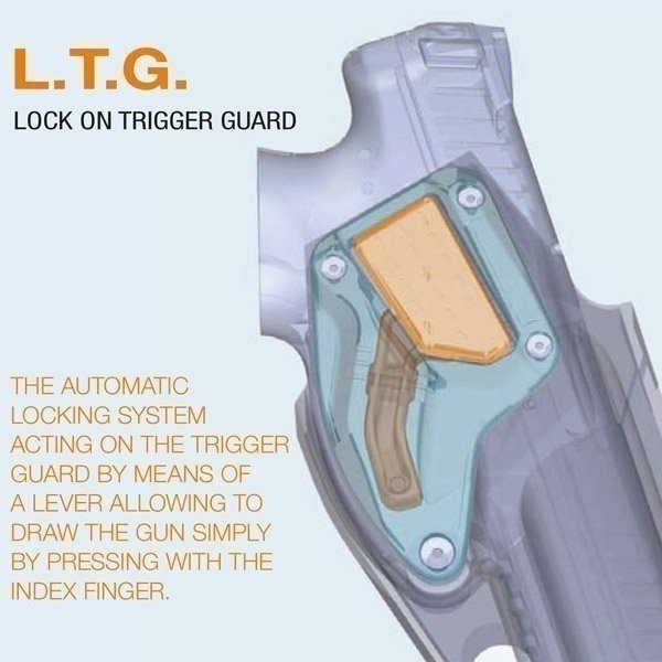 HOLSTER LTG-DUTY PAMAS BERETTA NOIR