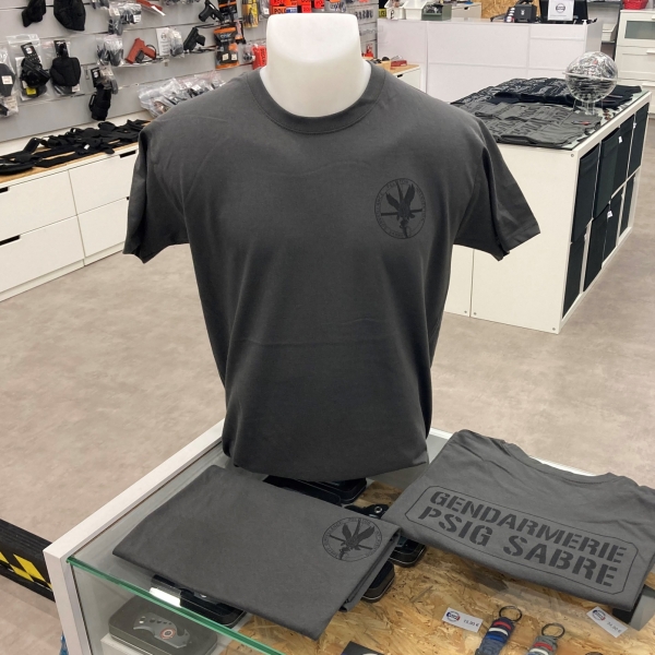 TEE SHIRT GRIS F PSIG SABRE HOMME